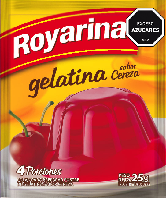 Gelatina Chica Cereza x4 - Nerilan Uruguay